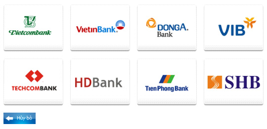 Hướng dẫn thanh toán trực tuyến bằng thẻ nội địa HDbank