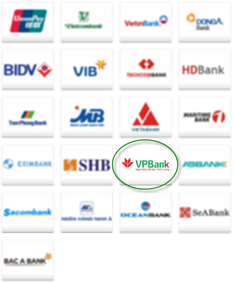 Hướng dẫn thanh toán trực tuyến bằng tài khoản/ thẻ ghi nợ nội địa VPBank