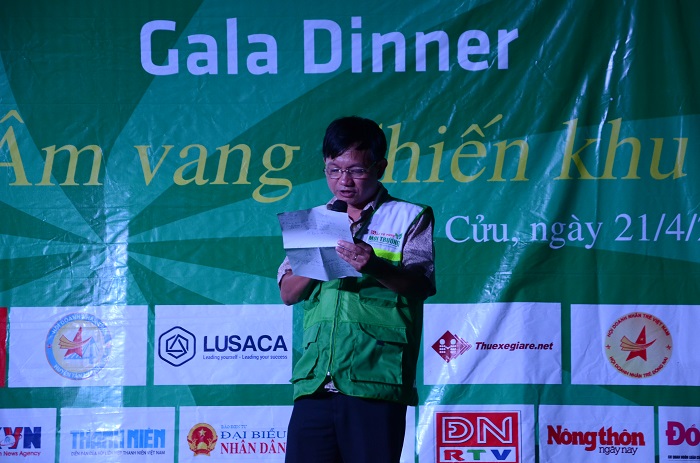 Ông Nguyễn Anh Tuấn tuyên bố khai mạc đêm Gala Dinner.