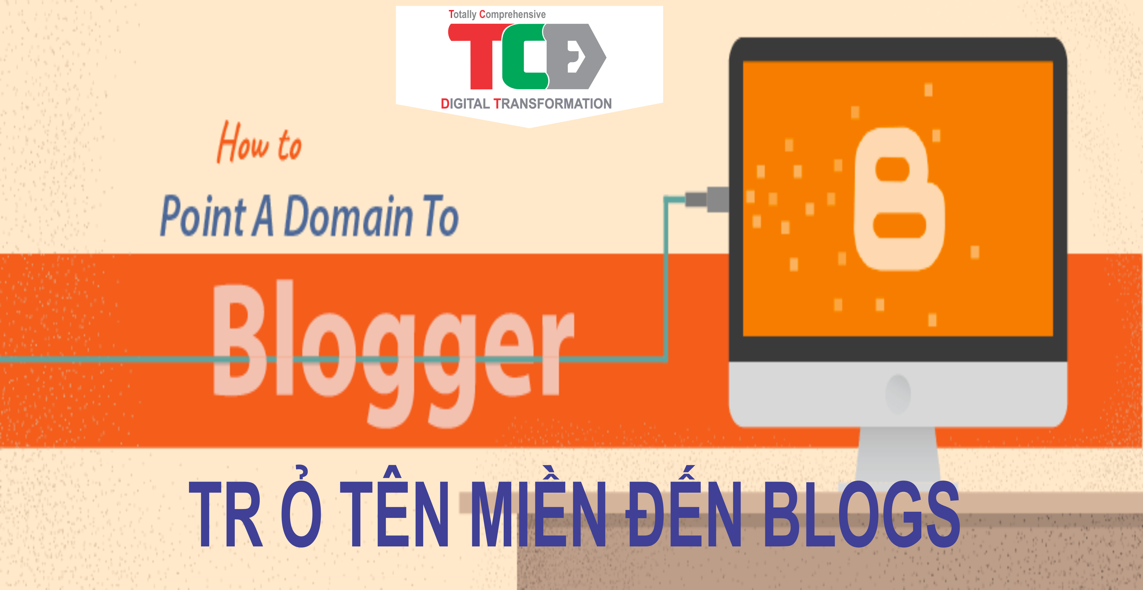 Hướng dẫn trỏ tên miền đến blog của bạn